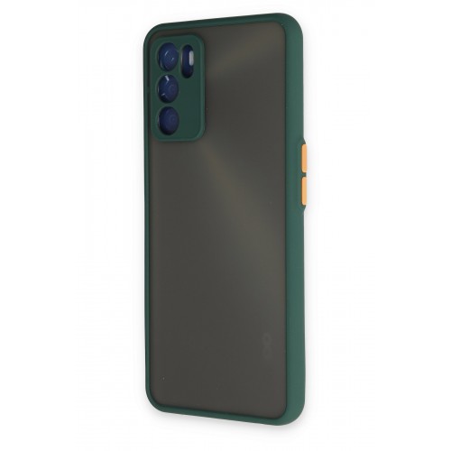 Newface Oppo A16 Kılıf Montreal Silikon Kapak - Yeşil Newface Oppo A16 Kılıf Montreal Silikon Kapak - Yeşil