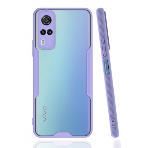 Newface Vivo Y53S Kılıf Platin Silikon - Lila Newface Vivo Y53S Kılıf Platin Silikon - Lila