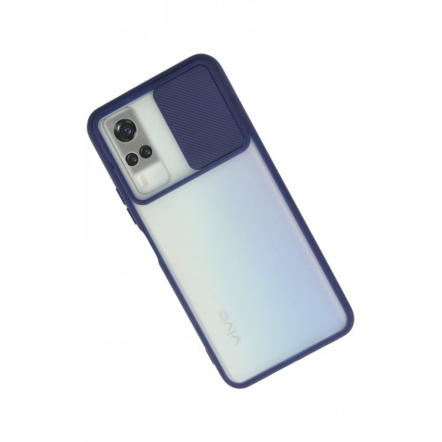 Newface Vivo Y51A Kılıf Palm Buzlu Kamera Sürgülü Silikon - Lacivert Newface Vivo Y51A Kılıf Palm Buzlu Kamera Sürgülü Silikon - Lacivert