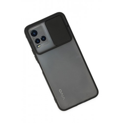 Newface Vivo Y33S Kılıf Palm Buzlu Kamera Sürgülü Silikon - Siyah Newface Vivo Y33S Kılıf Palm Buzlu Kamera Sürgülü Silikon - Siyah