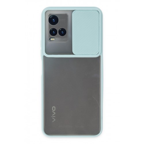 Newface Vivo Y21 Kılıf Palm Buzlu Kamera Sürgülü Silikon - Turkuaz Newface Vivo Y21 Kılıf Palm Buzlu Kamera Sürgülü Silikon - Turkuaz
