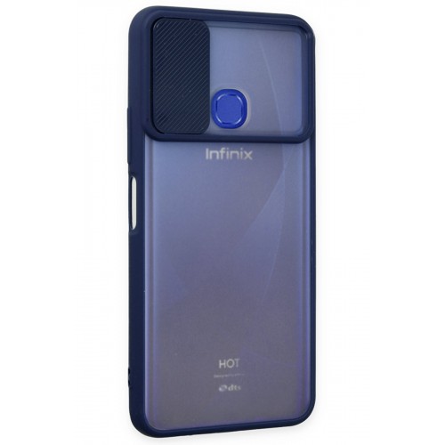 Newface İnfinix Hot 9 Kılıf Palm Buzlu Kamera Sürgülü Silikon - Lacivert Newface İnfinix Hot 9 Kılıf Palm Buzlu Kamera Sürgülü Silikon - Lacivert