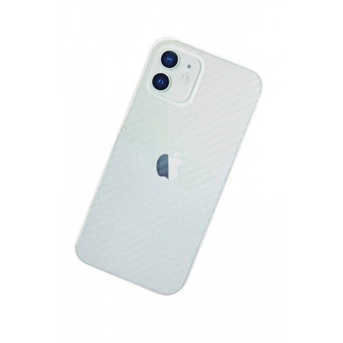Newface iPhone 12 Kılıf Karbon PP Silikon - Şeffaf Newface iPhone 12 Kılıf Karbon PP Silikon - Şeffaf