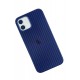 Newface iPhone 12 Kılıf Karbon PP Silikon - Mavi Newface iPhone 12 Kılıf Karbon PP Silikon - Mavi
