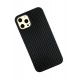Newface iPhone 12 Pro Max Kılıf Karbon PP Silikon - Siyah Newface iPhone 12 Pro Max Kılıf Karbon PP Silikon - Siyah