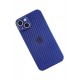 Newface iPhone 13 Kılıf Karbon PP Silikon - Mavi Newface iPhone 13 Kılıf Karbon PP Silikon - Mavi