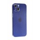 Newface iPhone 13 Kılıf Karbon PP Silikon - Mavi Newface iPhone 13 Kılıf Karbon PP Silikon - Mavi