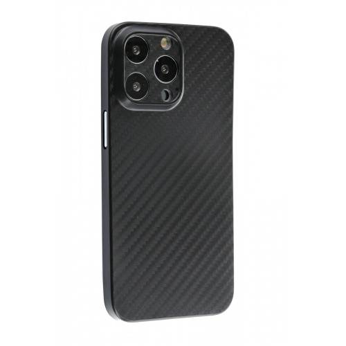 Newface iPhone 13 Pro Kılıf Karbon PP Silikon - Siyah Newface iPhone 13 Pro Kılıf Karbon PP Silikon - Siyah