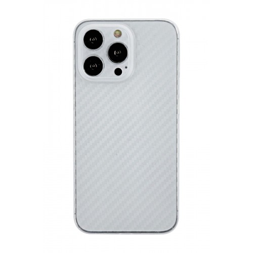 Newface iPhone 13 Pro Kılıf Karbon PP Silikon - Şeffaf Newface iPhone 13 Pro Kılıf Karbon PP Silikon - Şeffaf
