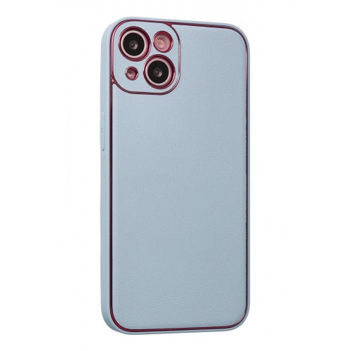 Newface iPhone 13 Kılıf Coco Deri Silikon Kapak - Turkuaz Newface iPhone 13 Kılıf Coco Deri Silikon Kapak - Turkuaz
