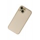 Newface iPhone 13 Kılıf Coco Deri Silikon Kapak - Gold Newface iPhone 13 Kılıf Coco Deri Silikon Kapak - Gold