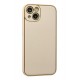 Newface iPhone 13 Kılıf Coco Deri Silikon Kapak - Gold Newface iPhone 13 Kılıf Coco Deri Silikon Kapak - Gold