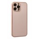 Newface iPhone 13 Pro Kılıf Coco Deri Silikon Kapak - Pudra Newface iPhone 13 Pro Kılıf Coco Deri Silikon Kapak - Pudra