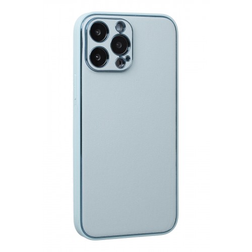 Newface iPhone 13 Pro Max Kılıf Coco Deri Silikon Kapak - Turkuaz Newface iPhone 13 Pro Max Kılıf Coco Deri Silikon Kapak - Turkuaz