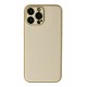 Newface iPhone 13 Pro Max Kılıf Coco Deri Silikon Kapak - Gold Newface iPhone 13 Pro Max Kılıf Coco Deri Silikon Kapak - Gold