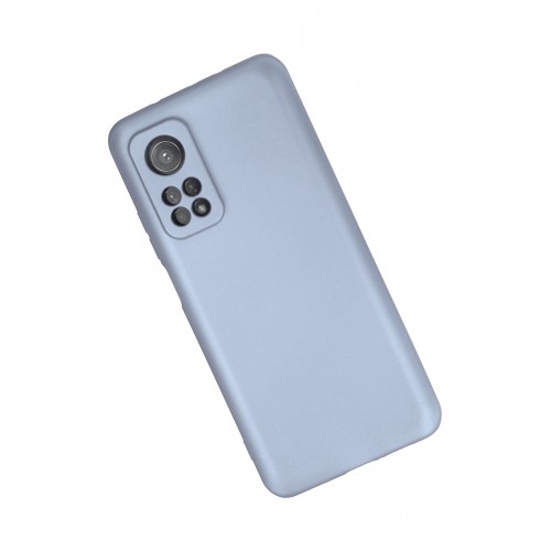 Newface Xiaomi Mi 10T Pro Kılıf Nano içi Kadife Silikon - Sky Blue Newface Xiaomi Mi 10T Pro Kılıf Nano içi Kadife Silikon - Sky Blue