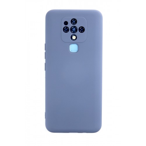 Newface Tecno Camon 16 Kılıf Nano içi Kadife Silikon - Gri Newface Tecno Camon 16 Kılıf Nano içi Kadife Silikon - Gri