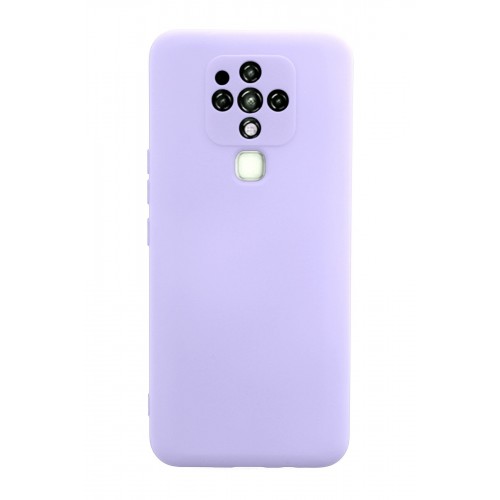 Newface Tecno Camon 16 Kılıf Nano içi Kadife Silikon - Lila Newface Tecno Camon 16 Kılıf Nano içi Kadife Silikon - Lila