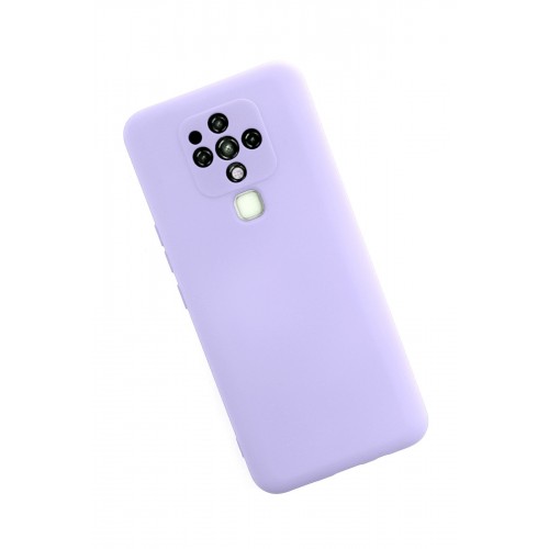 Newface Tecno Camon 16 Kılıf Nano içi Kadife Silikon - Lila Newface Tecno Camon 16 Kılıf Nano içi Kadife Silikon - Lila