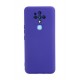 Newface Tecno Camon 16 Kılıf Nano içi Kadife Silikon - Mor Newface Tecno Camon 16 Kılıf Nano içi Kadife Silikon - Mor
