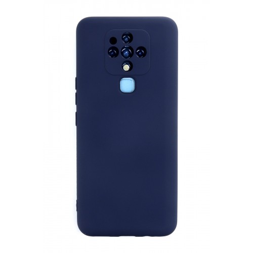 Newface Tecno Camon 16 Kılıf Nano içi Kadife Silikon - Lacivert Newface Tecno Camon 16 Kılıf Nano içi Kadife Silikon - Lacivert