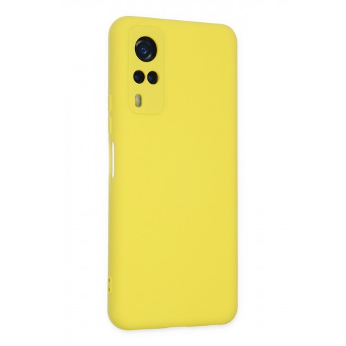 Newface Vivo Y31 2021 Kılıf Nano içi Kadife Silikon - Sarı Newface Vivo Y31 2021 Kılıf Nano içi Kadife Silikon - Sarı