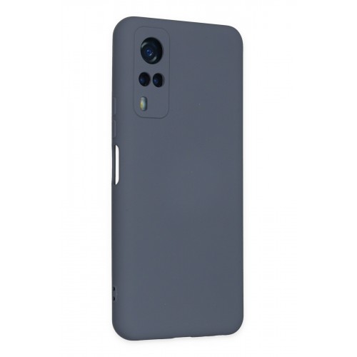 Newface Vivo Y31 2021 Kılıf Nano içi Kadife Silikon - Gri Newface Vivo Y31 2021 Kılıf Nano içi Kadife Silikon - Gri