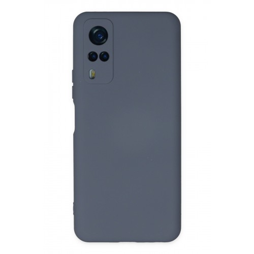 Newface Vivo Y53S Kılıf Nano içi Kadife Silikon - Gri Newface Vivo Y53S Kılıf Nano içi Kadife Silikon - Gri