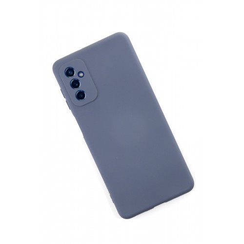 Newface Samsung Galaxy M52 5G Kılıf Nano içi Kadife Silikon - Gri Newface Samsung Galaxy M52 5G Kılıf Nano içi Kadife Silikon - Gri