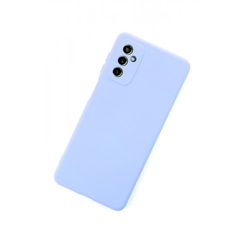 Newface Samsung Galaxy M52 5G Kılıf Nano içi Kadife Silikon - Lila Newface Samsung Galaxy M52 5G Kılıf Nano içi Kadife Silikon - Lila