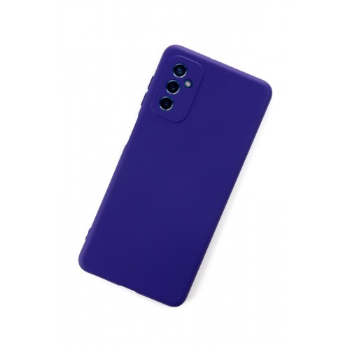 Newface Samsung Galaxy M52 5G Kılıf Nano içi Kadife Silikon - Mor Newface Samsung Galaxy M52 5G Kılıf Nano içi Kadife Silikon - Mor