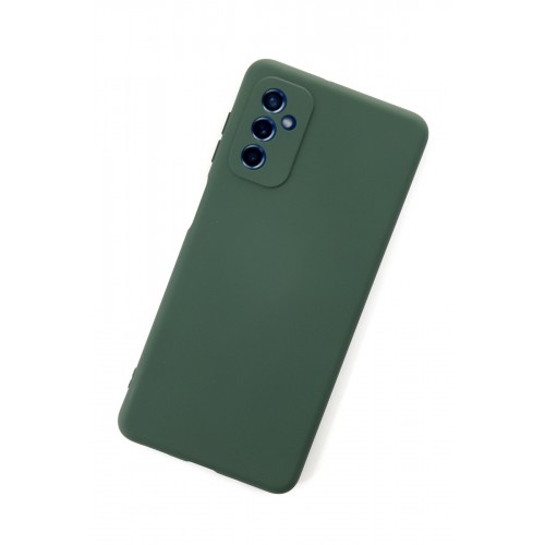Newface Samsung Galaxy M52 5G Kılıf Nano içi Kadife Silikon - Koyu Yeşil Newface Samsung Galaxy M52 5G Kılıf Nano içi Kadife Silikon - Koyu Yeşil
