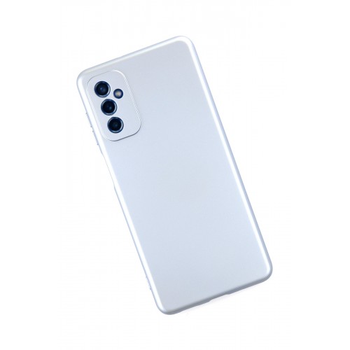 Newface Samsung Galaxy M52 5G Kılıf Nano içi Kadife Silikon - Sky Blue Newface Samsung Galaxy M52 5G Kılıf Nano içi Kadife Silikon - Sky Blue