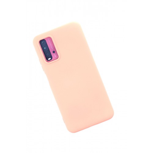 Newface Xiaomi Redmi 9T Kılıf Nano içi Kadife Silikon - Pudra Newface Xiaomi Redmi 9T Kılıf Nano içi Kadife Silikon - Pudra
