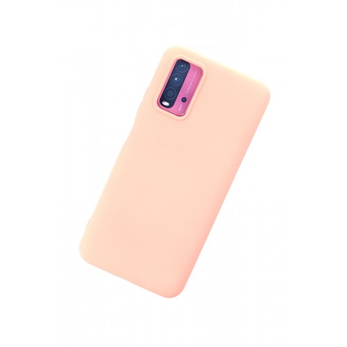 Newface Xiaomi Redmi 9T Kılıf Nano içi Kadife Silikon - Pudra Newface Xiaomi Redmi 9T Kılıf Nano içi Kadife Silikon - Pudra