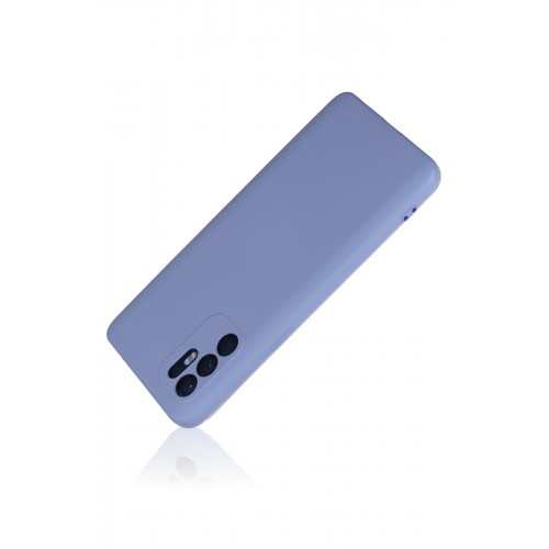 Newface Oppo Reno 6 Kılıf Nano içi Kadife Silikon - Lila Newface Oppo Reno 6 Kılıf Nano içi Kadife Silikon - Lila