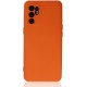Newface Oppo Reno 6 Kılıf Nano içi Kadife Silikon - Turuncu Newface Oppo Reno 6 Kılıf Nano içi Kadife Silikon - Turuncu
