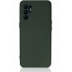 Newface Oppo Reno 6 Kılıf Nano içi Kadife Silikon - Koyu Yeşil Newface Oppo Reno 6 Kılıf Nano içi Kadife Silikon - Koyu Yeşil