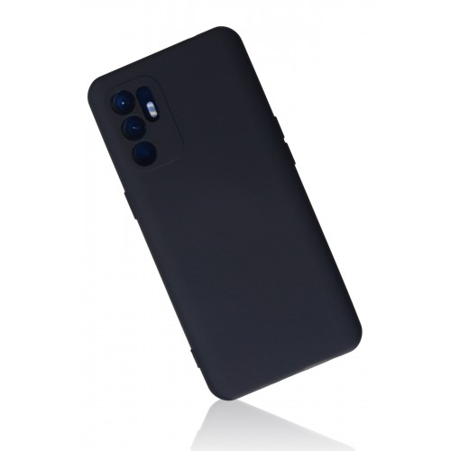Newface Oppo Reno 6 Kılıf Nano içi Kadife Silikon - Lacivert Newface Oppo Reno 6 Kılıf Nano içi Kadife Silikon - Lacivert