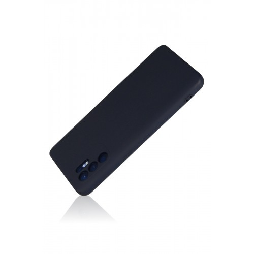 Newface Oppo Reno 6 Kılıf Nano içi Kadife Silikon - Lacivert Newface Oppo Reno 6 Kılıf Nano içi Kadife Silikon - Lacivert