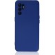 Newface Oppo Reno 6 Kılıf Nano içi Kadife Silikon - Mavi Newface Oppo Reno 6 Kılıf Nano içi Kadife Silikon - Mavi
