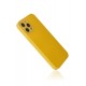 Newface iPhone 12 Pro Kılıf Glass Kapak - Sarı Newface iPhone 12 Pro Kılıf Glass Kapak - Sarı