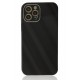 Newface iPhone 12 Pro Max Kılıf Glass Kapak - Siyah Newface iPhone 12 Pro Max Kılıf Glass Kapak - Siyah