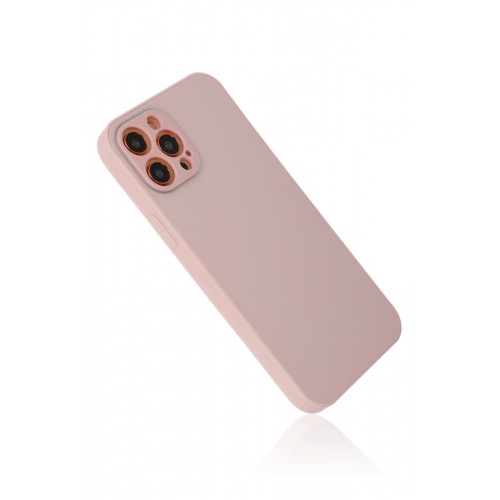 Newface iPhone 12 Pro Max Kılıf Glass Kapak - Pembe Newface iPhone 12 Pro Max Kılıf Glass Kapak - Pembe