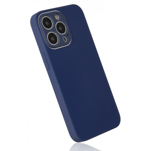 Newface iPhone 13 Pro Kılıf Glass Kapak - Lacivert Newface iPhone 13 Pro Kılıf Glass Kapak - Lacivert