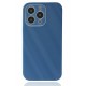 Newface iPhone 13 Pro Kılıf Glass Kapak - Mavi Newface iPhone 13 Pro Kılıf Glass Kapak - Mavi