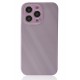 Newface iPhone 13 Pro Kılıf Glass Kapak - Mor