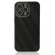 Newface iPhone 13 Pro Max Kılıf Glass Kapak - Siyah Newface iPhone 13 Pro Max Kılıf Glass Kapak - Siyah