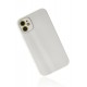 Newface iPhone 12 Kılıf Glass Kapak - Beyaz Newface iPhone 12 Kılıf Glass Kapak - Beyaz