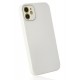 Newface iPhone 12 Kılıf Glass Kapak - Beyaz Newface iPhone 12 Kılıf Glass Kapak - Beyaz